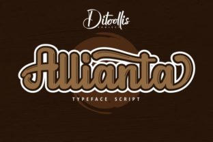 Allianta: A Designer's Take on This Elegant Script Font