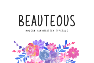 Beauteous: A Handwritten Font for Authentic Branding