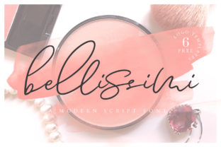 Bellissimi: A Confident Script Font for Editorial Design