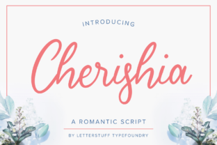 Cherishia: A Sweet Handwritten Font for Branding
