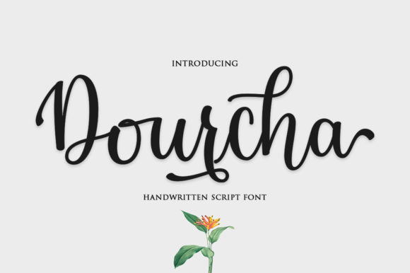 Dourcha Font: A Modern Script for Handmade Brands