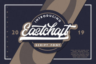 Eastchaft: A Handmade Script Font for Editorial Design