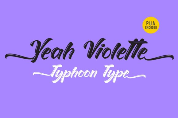 Elevate Your Brand with the Yeah Violette Typeface