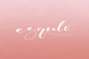 Esqulo Review: A Bold Script for Modern Brand Identity