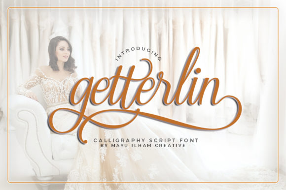 Getterlin: A Modern Script Font for Editorial Elegance