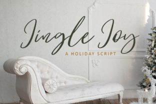 Jingle Joy: A Happy Script Font for Editorial Design