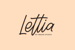 Letitia Font: The Handwritten Typeface Your Shop Needs