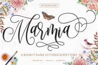 Marmia Font: A Bouncy Script for Modern Web Design