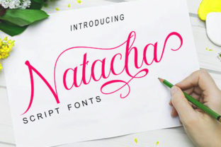 Natacha Font Review: Elevating Campaign Visuals with Modern Script