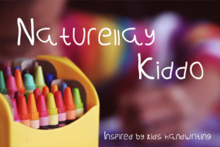 Naturellay Kiddo: A Playful Script Font for Editorial Design