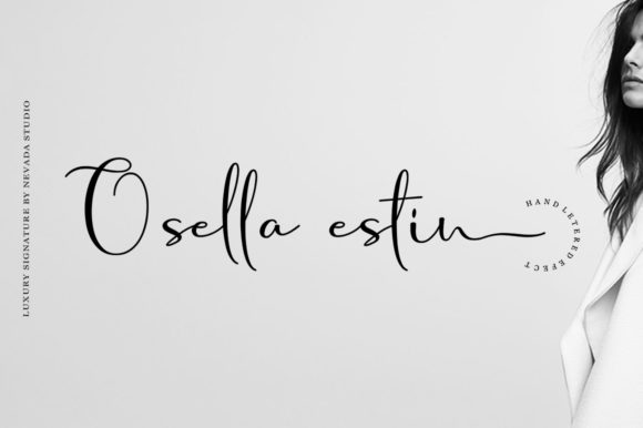 Osella Estin: The Handwritten Font for Crafters