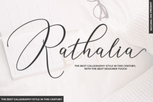 Rathalia: A Modern Script Typeface for Authentic Branding