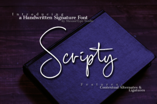 Scripty Font: Elevating Web Design with Handwritten Style