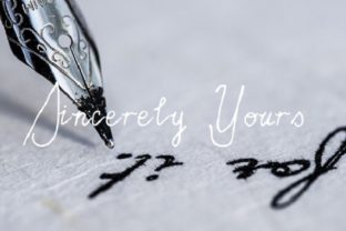 Sincerely Yours: The Handwritten Font for Authentic Brands
