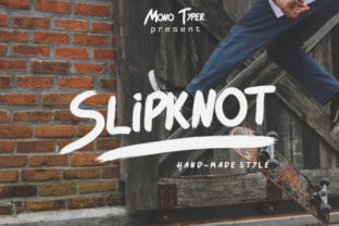 Slipknot: A Handmade Typeface for Bold Web Design