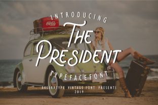 The President Typeface: A Vintage Touch for Editorial Design