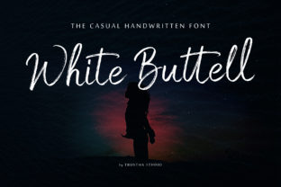 White Buttell: A Handwritten Typeface for Modern Web Design